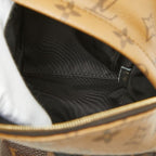 Louis Vuitton Monogram Reverse Palm Springs Mini Backpack Black Brown Leather — view 8