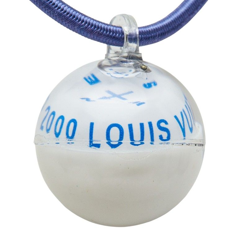 Louis Vuitton Cup Limited Compass Direction Magnet Necklace Choker Blue White — view 3