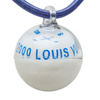 Louis Vuitton Cup Limited Compass Direction Magnet Necklace Choker Blue White — view 3