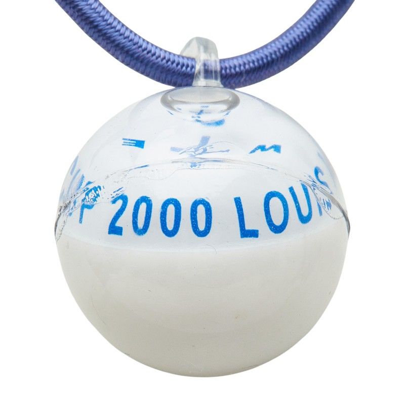Louis Vuitton Cup Limited Compass Direction Magnet Necklace Choker Blue White — view 2