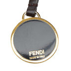 Fendi Zucca Crossbody Shoulder Bag Brown Canvas Leather — view 9