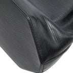 Louis Vuitton Epi Sac Depot GM Shoulder Bag Noir Black Leather — view 7