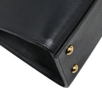 Saint Laurent Cabas Chic Shoulder Bag Black Leather — view 7
