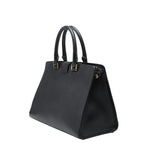 Saint Laurent Cabas Chic Shoulder Bag Black Leather — view 2