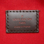 Louis Vuitton Damier Blue Msbeli PM Crossbody Shoulder Bag Brown Leather — view 7