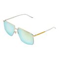 Gucci Sunglasses Gold Silver Plated Metal Eyewear