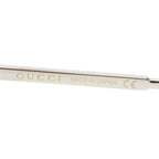Gucci Sunglasses Gold Silver Plated Metal Eyewear — view 5