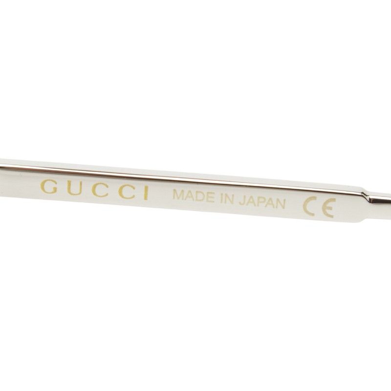 Gucci Sunglasses Gold Silver Plated Metal Eyewear — view 5