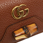 Gucci Diana Key Case Brown Leather Key Holder — view 6