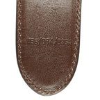 Gucci Vintage 084 Black Brown Leather Belt — view 6