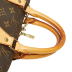 Louis Vuitton Monogram Alma PM Handbag Brown Leather — view 8