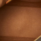 Louis Vuitton Monogram Alma PM Handbag Brown Leather — view 9