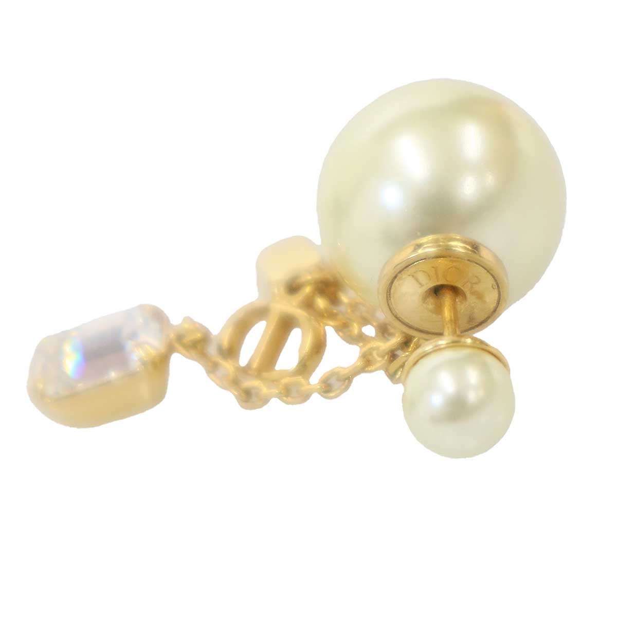 Dior Stone Pearl Earring — view 3