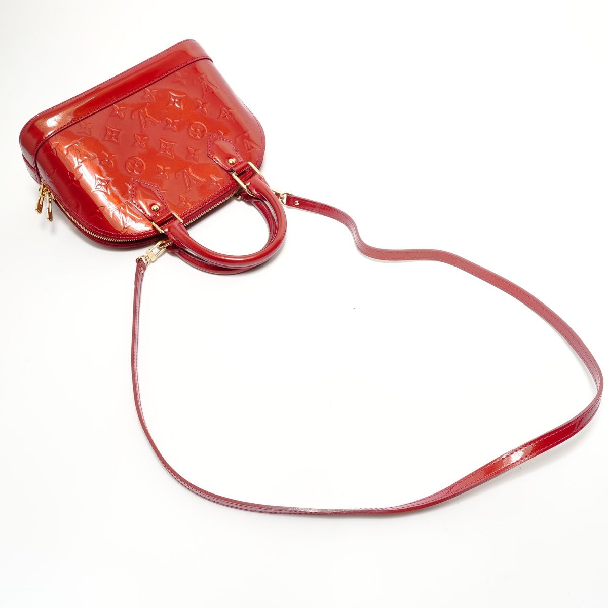 Louis Vuitton Handbag Alma BB Monogram Vernis 2-Way — view 8
