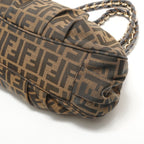 Fendi Shoulder Bag Zucca Canvas Chain — view 6