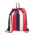 Gucci Backpack Striped Drawstring Knapsack — view 3