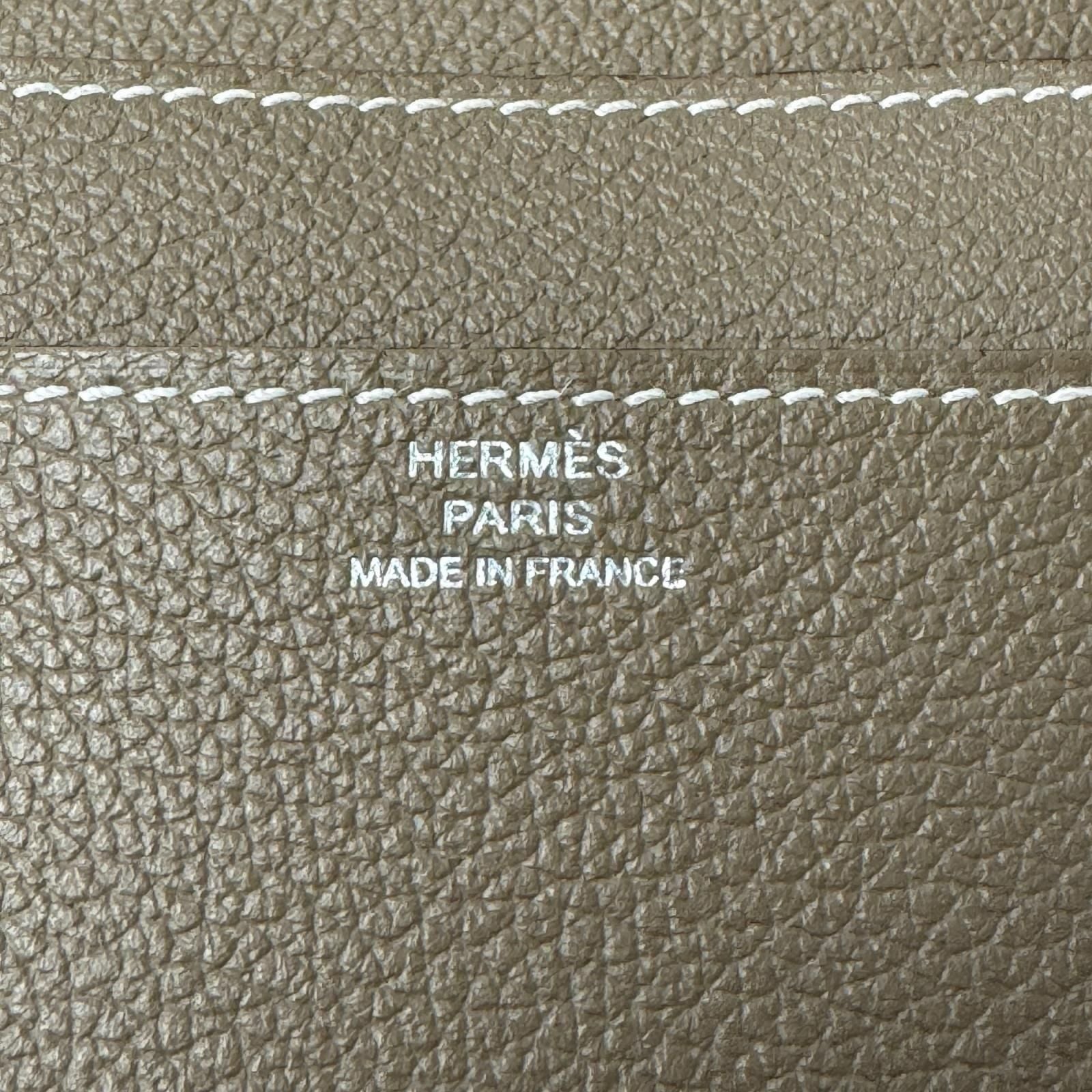 Hermes Rmstoutenmain Etoupe Wallet — view 9