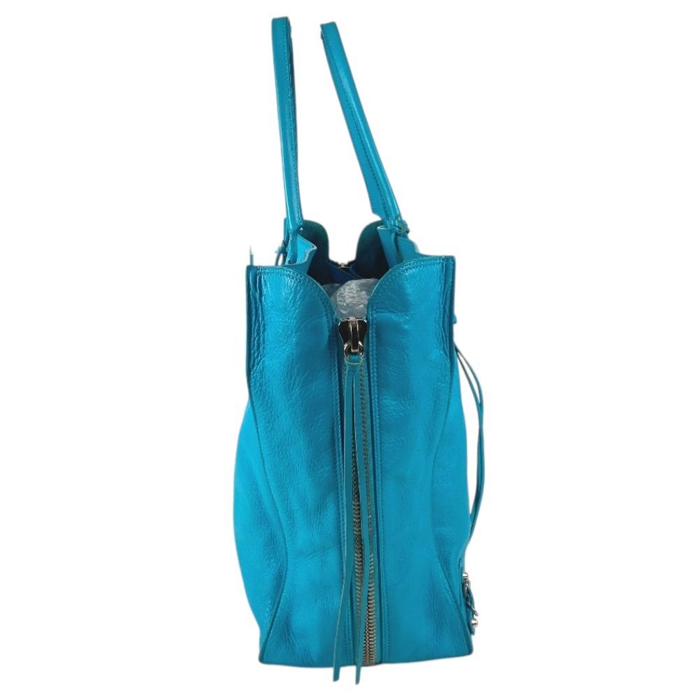 Louis Vuitton Shoulder Bag the Paper Leather Blue — view 4