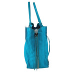 Louis Vuitton Shoulder Bag the Paper Leather Blue — view 4