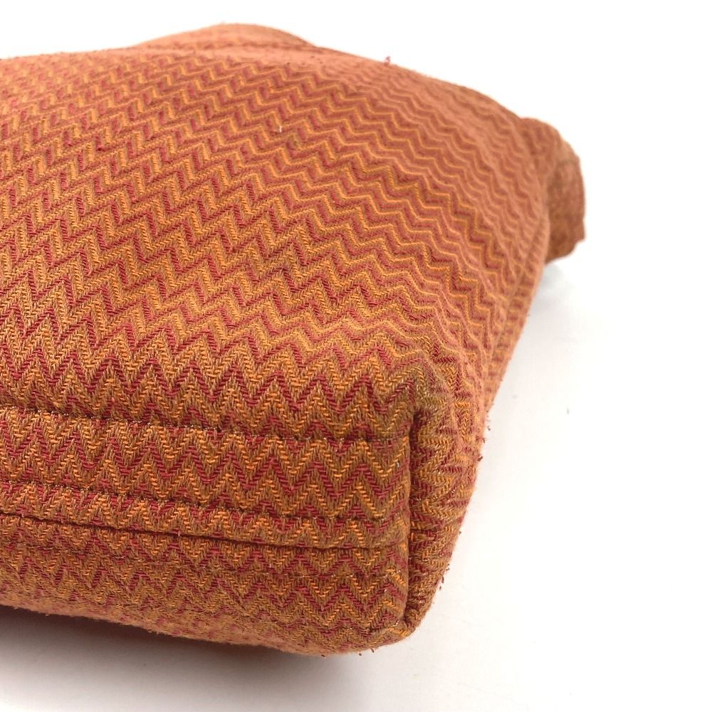 Hermes Shoulder Bag Sac de Panthere Canvas Orange — view 6