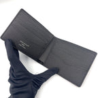 Louis Vuitton Portefeuille Calf Monogram Eclipse Leather Black Bifold Wallet — view 3