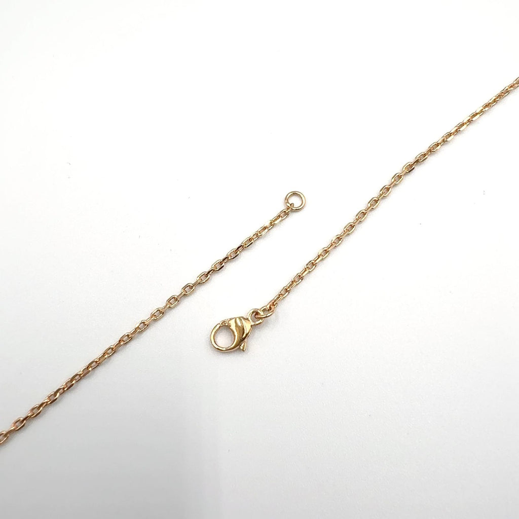 Hermes Pop Mini Cover le Metal Enamel Gray Beige Pink Gold White Necklace — view 8