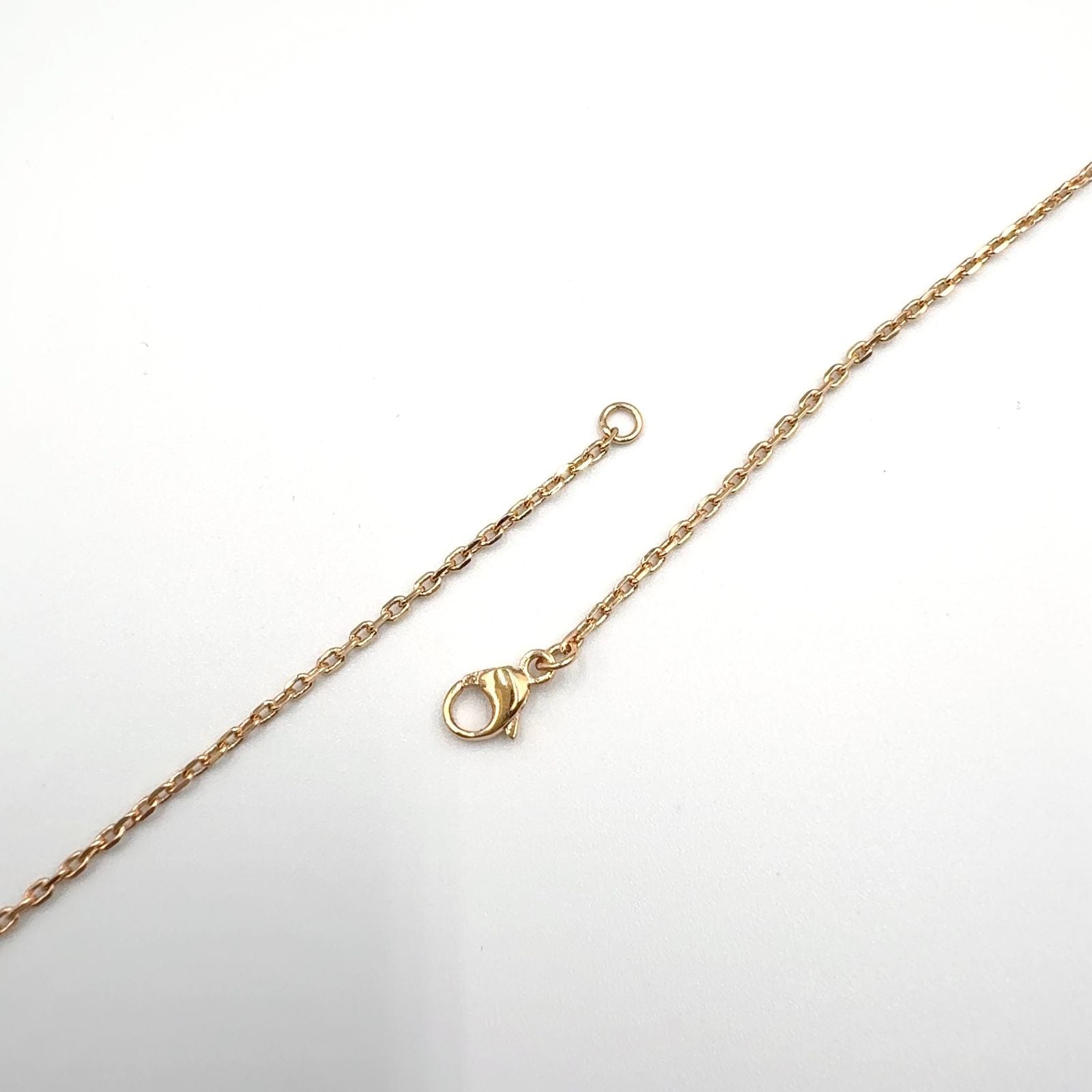 Hermes Pop Mini Cover le Metal Enamel Gray Beige Pink Gold White Necklace — view 8