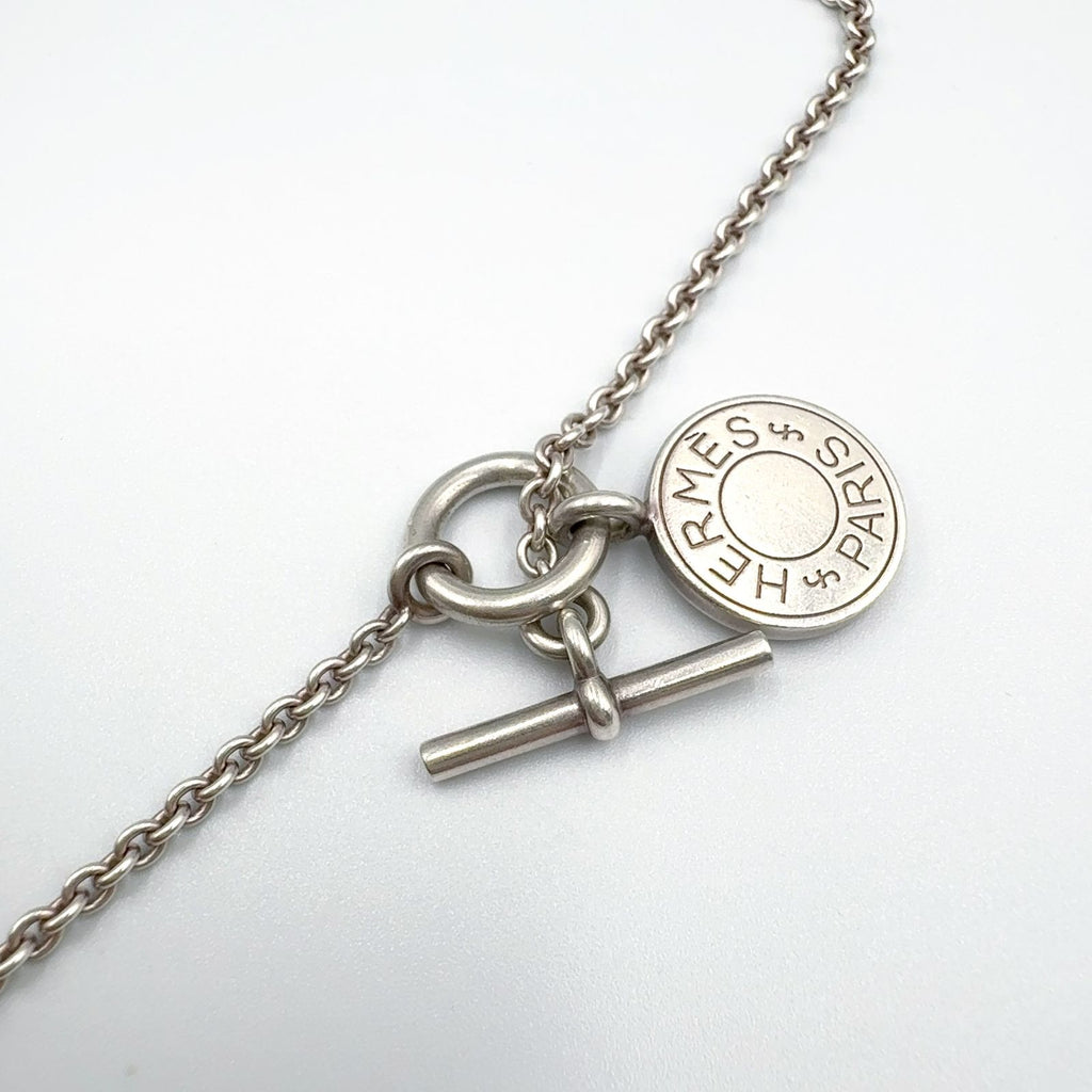Hermes Amulet Series Exlibris Silver Necklace — view 6