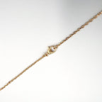 Hermes Pop Mini Cover le Metal Enamel Gray Beige Pink Gold White Necklace — view 7