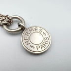 Hermes Amulet Series Exlibris Silver Necklace — view 5