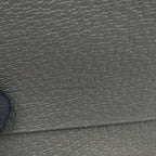 Gucci Ophidia GG Supreme Bifold Business Card Holder Leather Gray Case Silver — view 4