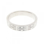 Hermes Kilim Ring White Gold