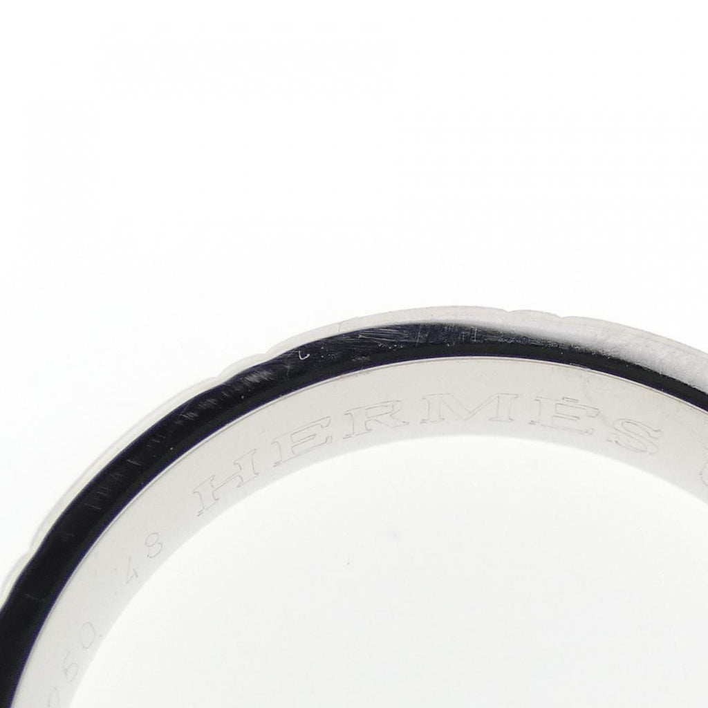 Hermes Kilim Ring White Gold