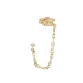 Hermes Chaine D'ancre Calypso Earrings
