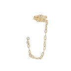 Hermes Chaine D'ancre Calypso Earrings