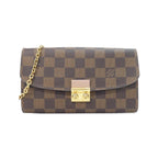 Louis Vuitton Damier Portefeuille Croisette Chain