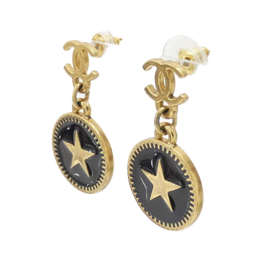 Chanel Vintage Earrings Gold — view 2