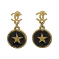 Chanel Vintage Earrings Gold