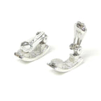 Dior Vintage Earrings Silver — view 4
