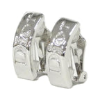 Dior Vintage Earrings Silver — view 2