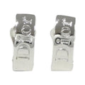 Dior Vintage Earrings Silver