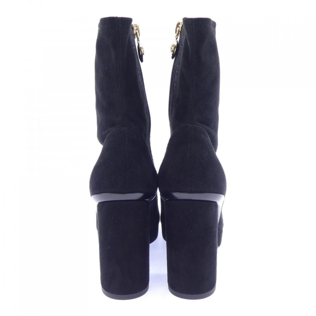 Chanel Short Boots Black — view 5