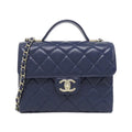 Chanel Bag Handbag Navy
