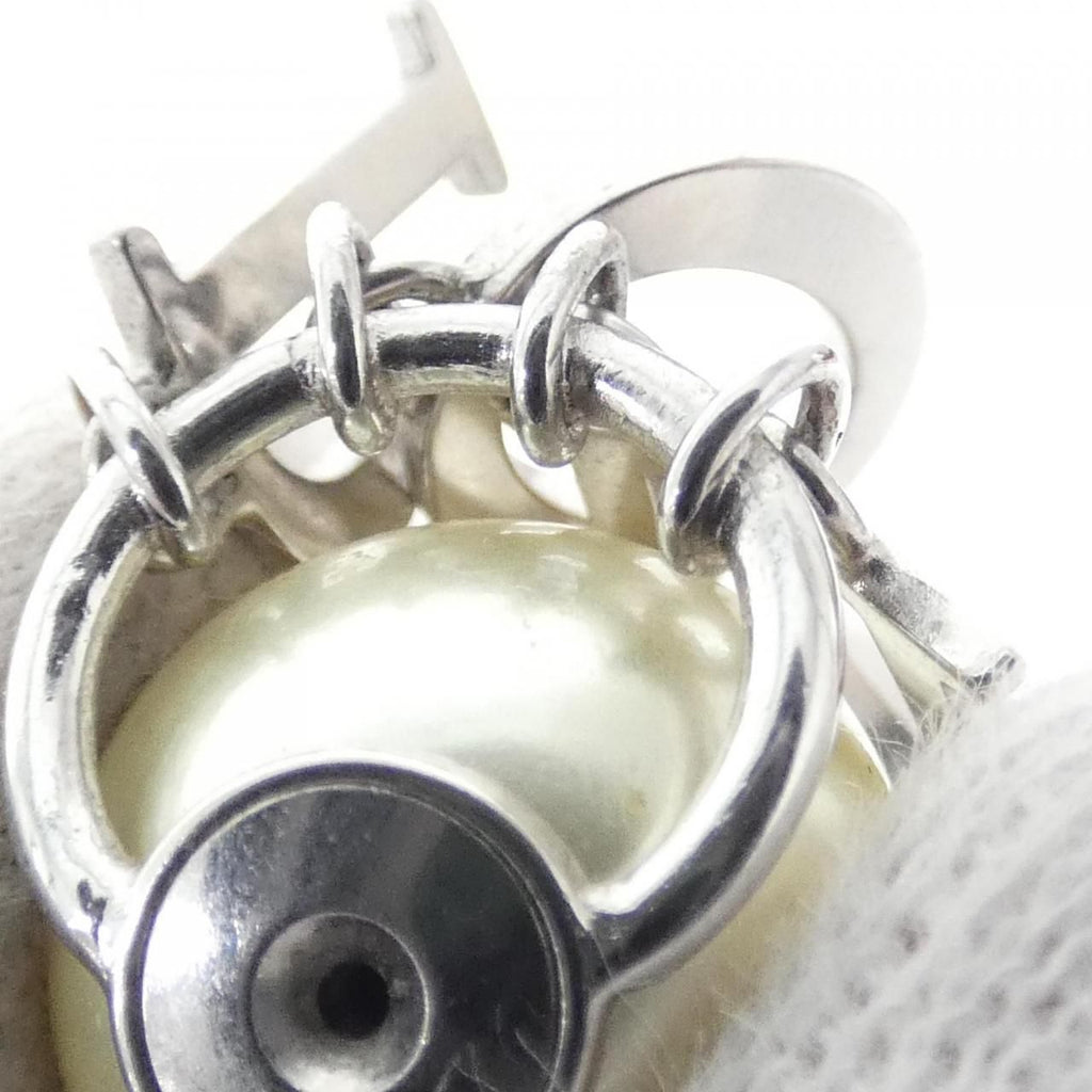 Dior Tribal Earrings Silver — view 3