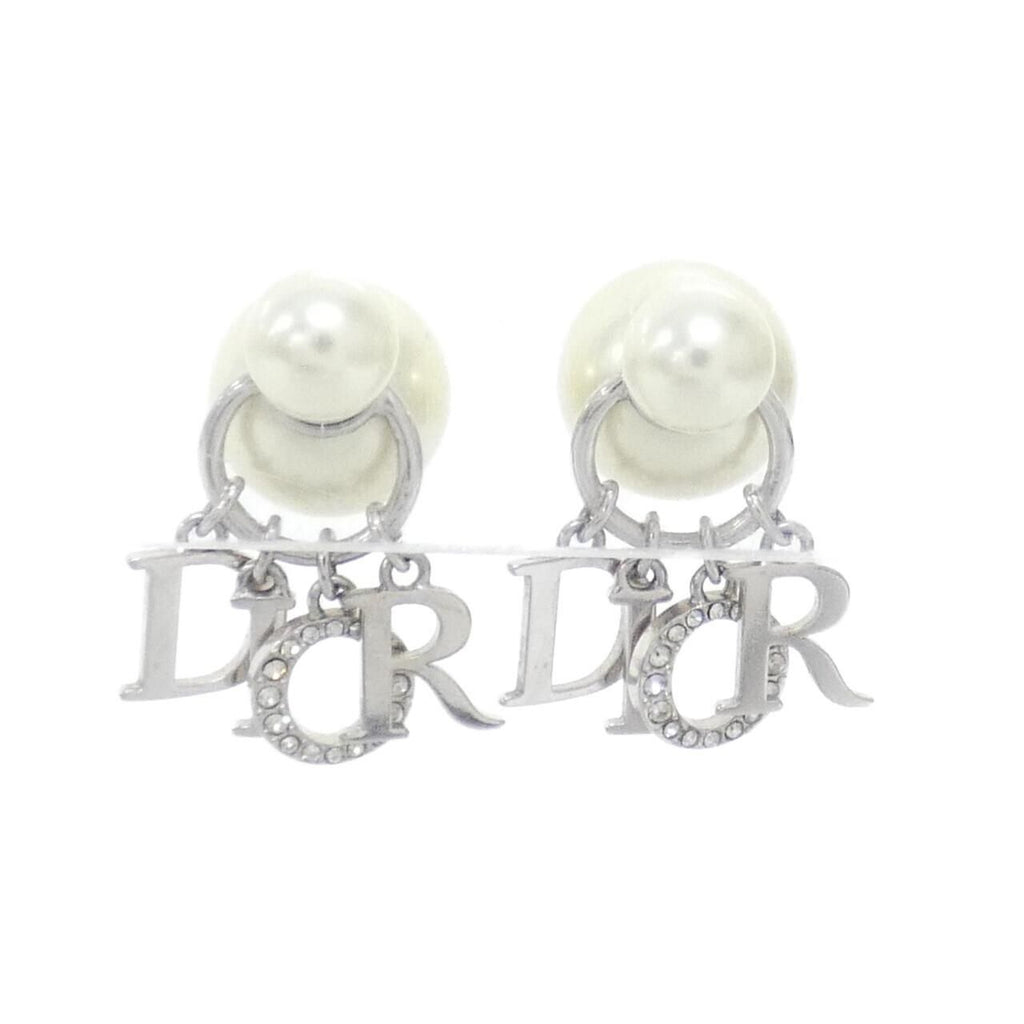 Dior Tribal Earrings Silver