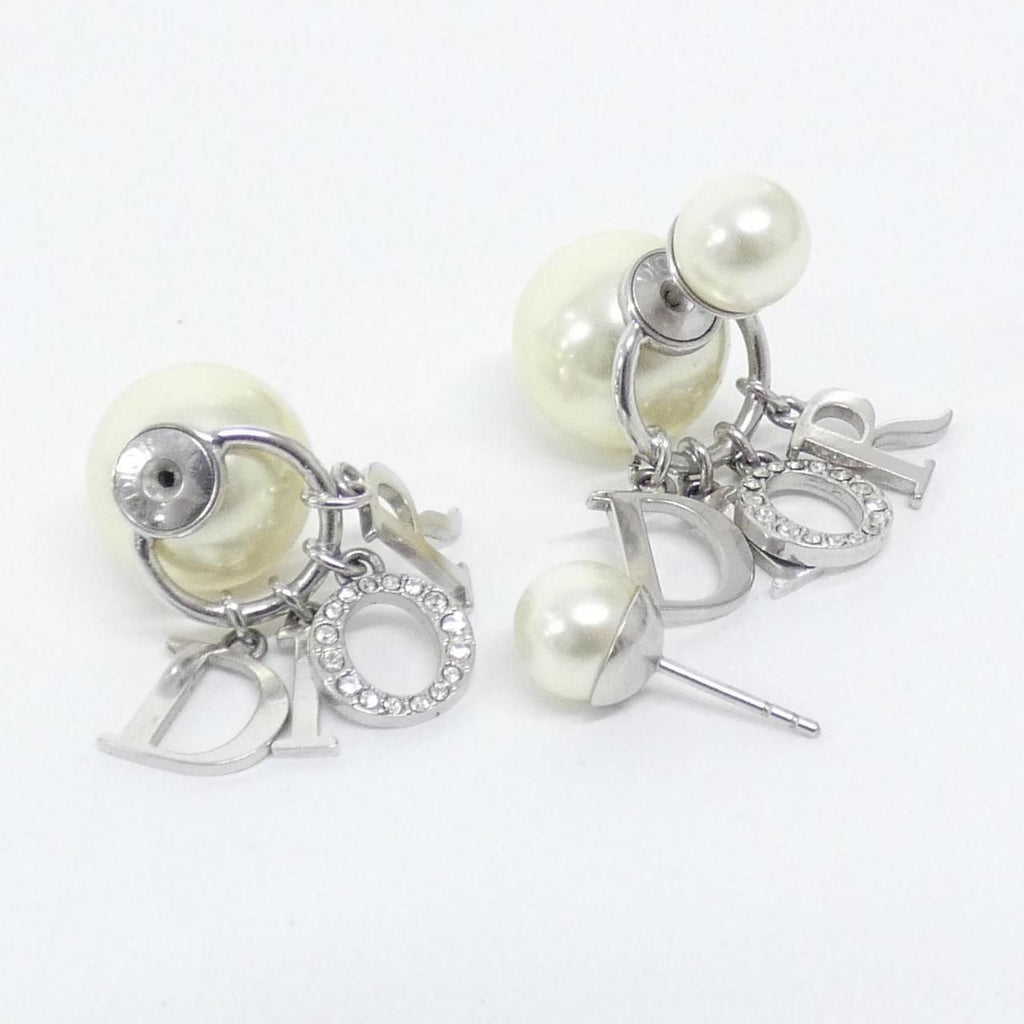Dior Tribal Earrings Silver — view 4