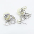 Dior Tribal Earrings Silver — view 4