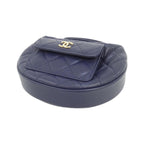 Chanel Bag Handbag Navy — view 3
