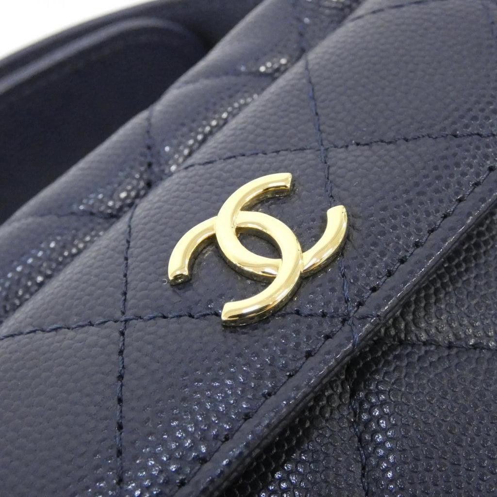 Chanel Bag Handbag Navy — view 4
