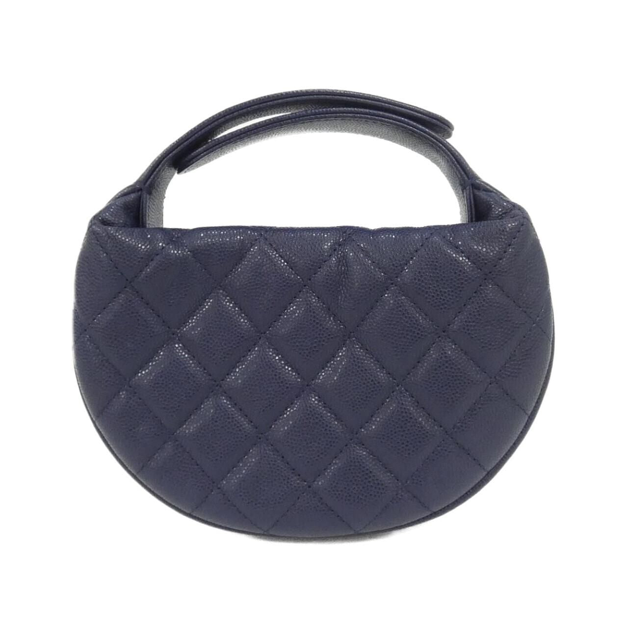 Chanel Bag Handbag Navy — view 2